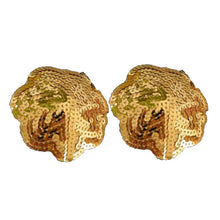 Load image into Gallery viewer, Gold Sequin Petal Pasties