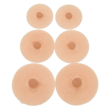 Load image into Gallery viewer, Reusable Perky Nude Colored Nipple Enhancers Small Silicone Pasties