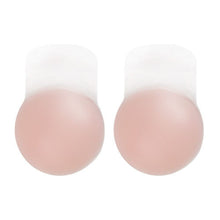 Load image into Gallery viewer, Round Pink Lift Nipple Cover Large Silicone Pasties