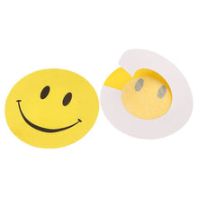 Load image into Gallery viewer, Yellow Smiley Face Satin Pasties