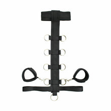 Load image into Gallery viewer, Black Bondage Front or Back Neck and Wrist Restraint Kit