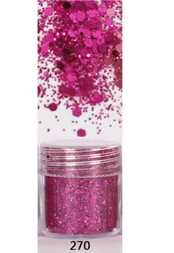 Dark Fuchsia The Vibe Glitter