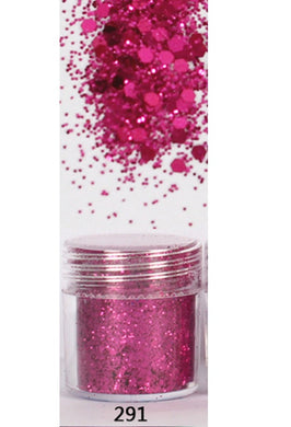 Deep Pink Anything Goes Glitter