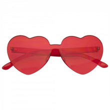 Load image into Gallery viewer, Red Sweet Heart Sunglasses