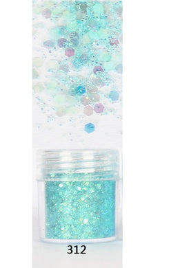 Turquoise Magic Slide Glitter