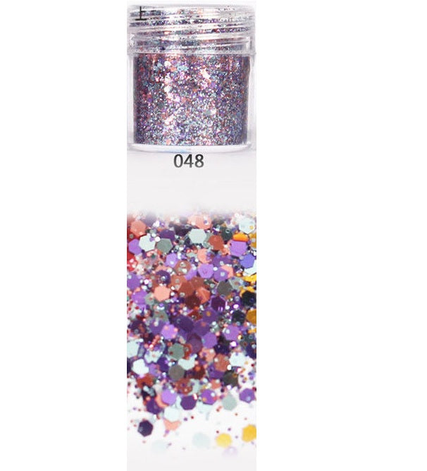 Purple and Blue Head Rush Glitter