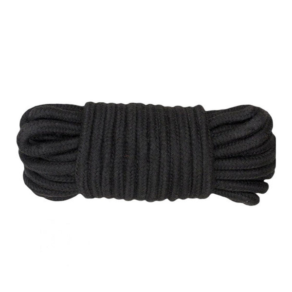 Black 10m Bondage Rope