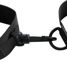 Load image into Gallery viewer, Black Bondage Adjustable Collar and Handcuffs Neck to Wrist Restraints