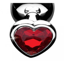 Load image into Gallery viewer, Red Heart Gem Butt Toy Insert