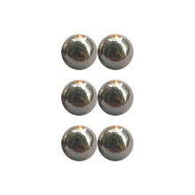 Load image into Gallery viewer, 6 Piece Silver Body Clamps Temporary Unique Non Piercing Magnet Nipple or Facial Balls