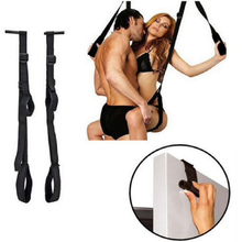 Load image into Gallery viewer, Red Sex Swing Hanging On Door Jam Bondage Restraint with Adjustable Straps