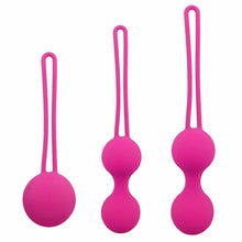 Load image into Gallery viewer, Hot Pink Ben Wa Balls Exerciser Set