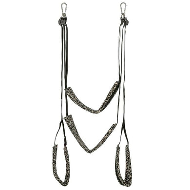 Leopard Animal Print Bondage Sex Swing