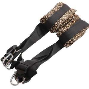 Leopard Animal Print Bondage Sex Swing