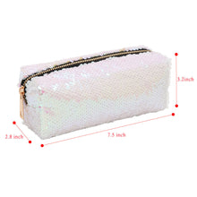 Load image into Gallery viewer, Magic Pink Iridescent Flip Sequin Pouch