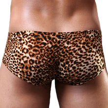 Load image into Gallery viewer, Leopard Yellow Animal Print Boxer Shorts