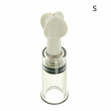 Load image into Gallery viewer, Clear 1 Inch Size Matters Twist Up Nipple and Clitoris Suction Device