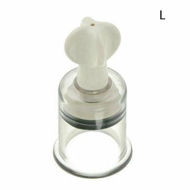 Clear 2 Inches Size Matters Twist Up Nipple and Clitoris Suction Device