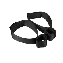 Load image into Gallery viewer, Black Bondage Strap Cuffs Restraint Kit