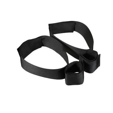 Black Bondage Strap Cuffs Restraint Kit