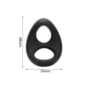 Black Cock Ring Enhancer