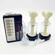 Load image into Gallery viewer, Clear Electro Shock Twist Up Nipple Suction Pump Device Kit