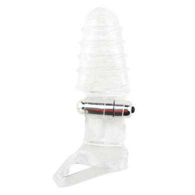 Clear Finger Sleeve G-Spot Vibrator